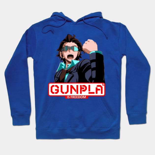 GunPla is Freedom Hoodie by MICROmor